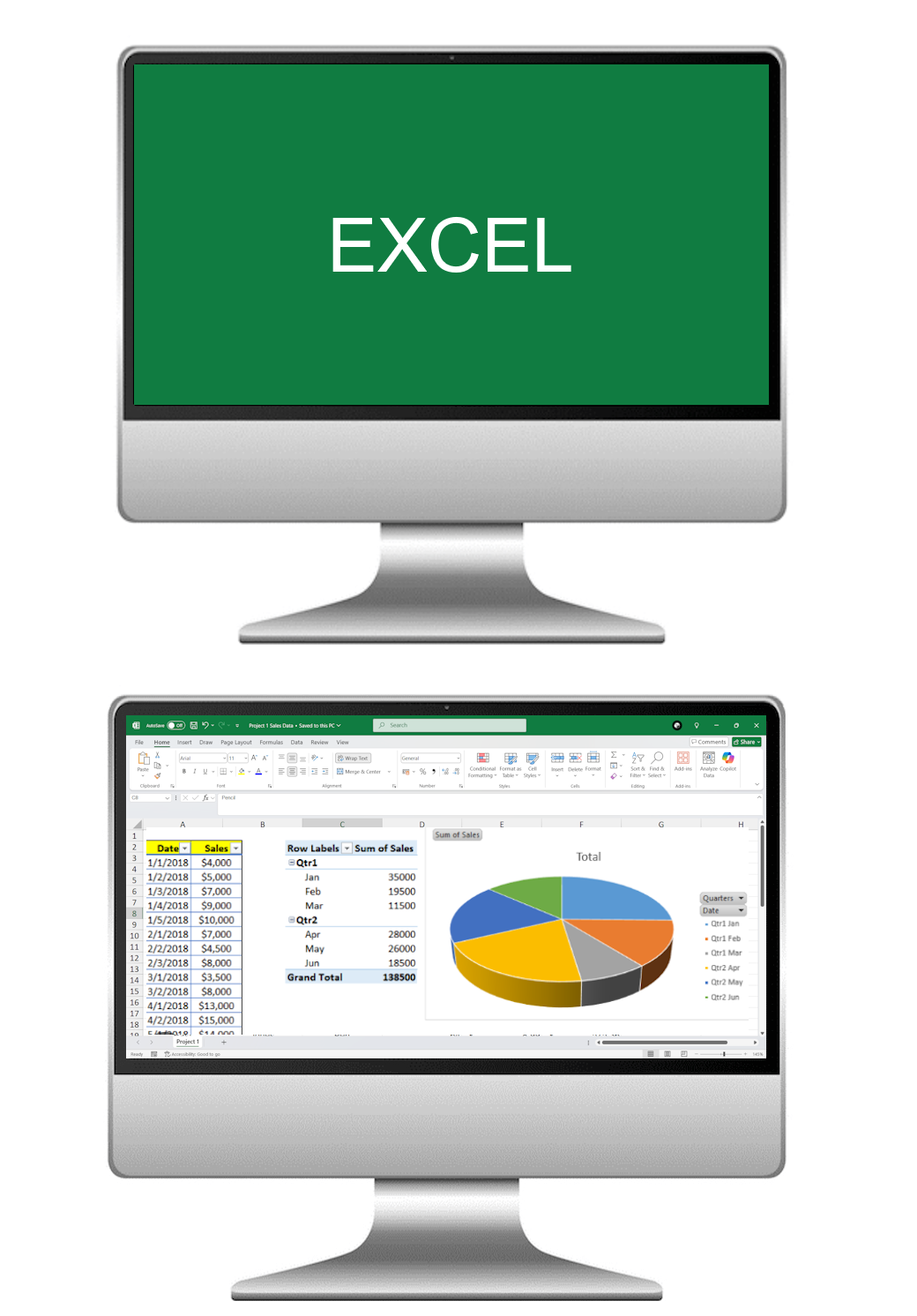 Microsoft Excel 365 Course Swansea